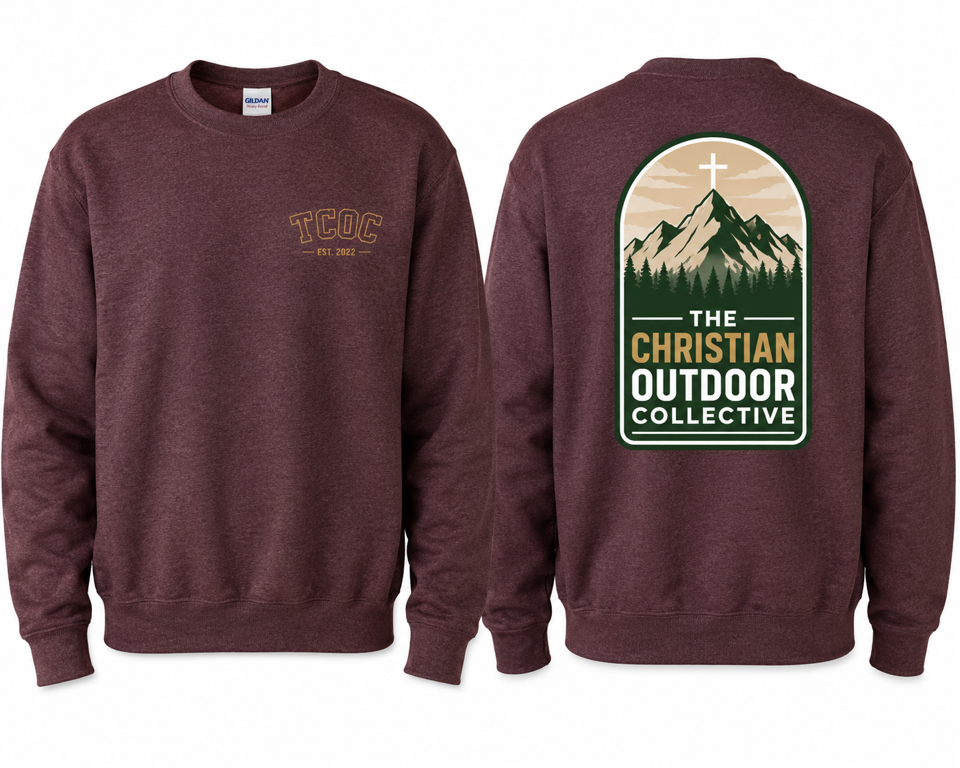 TCOC Mountains Crewneck