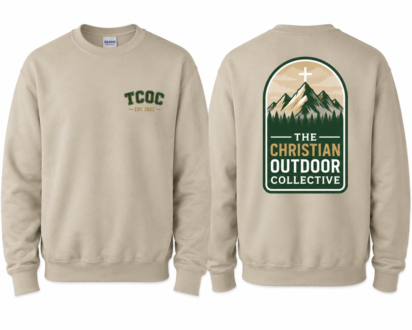 TCOC Mountains Crewneck